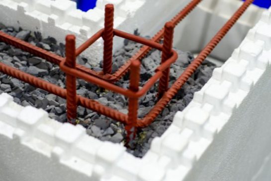 isopor na construção civil