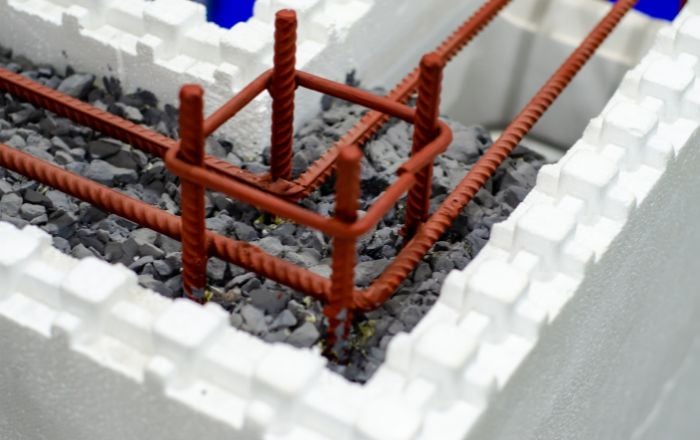 isopor na construção civil