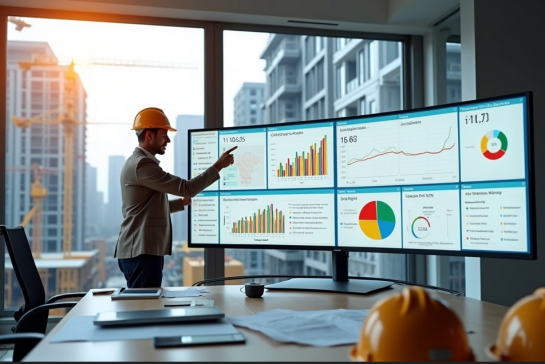 indicadores de desempenho de obras